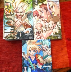 Dr. Stone volumes 1-3